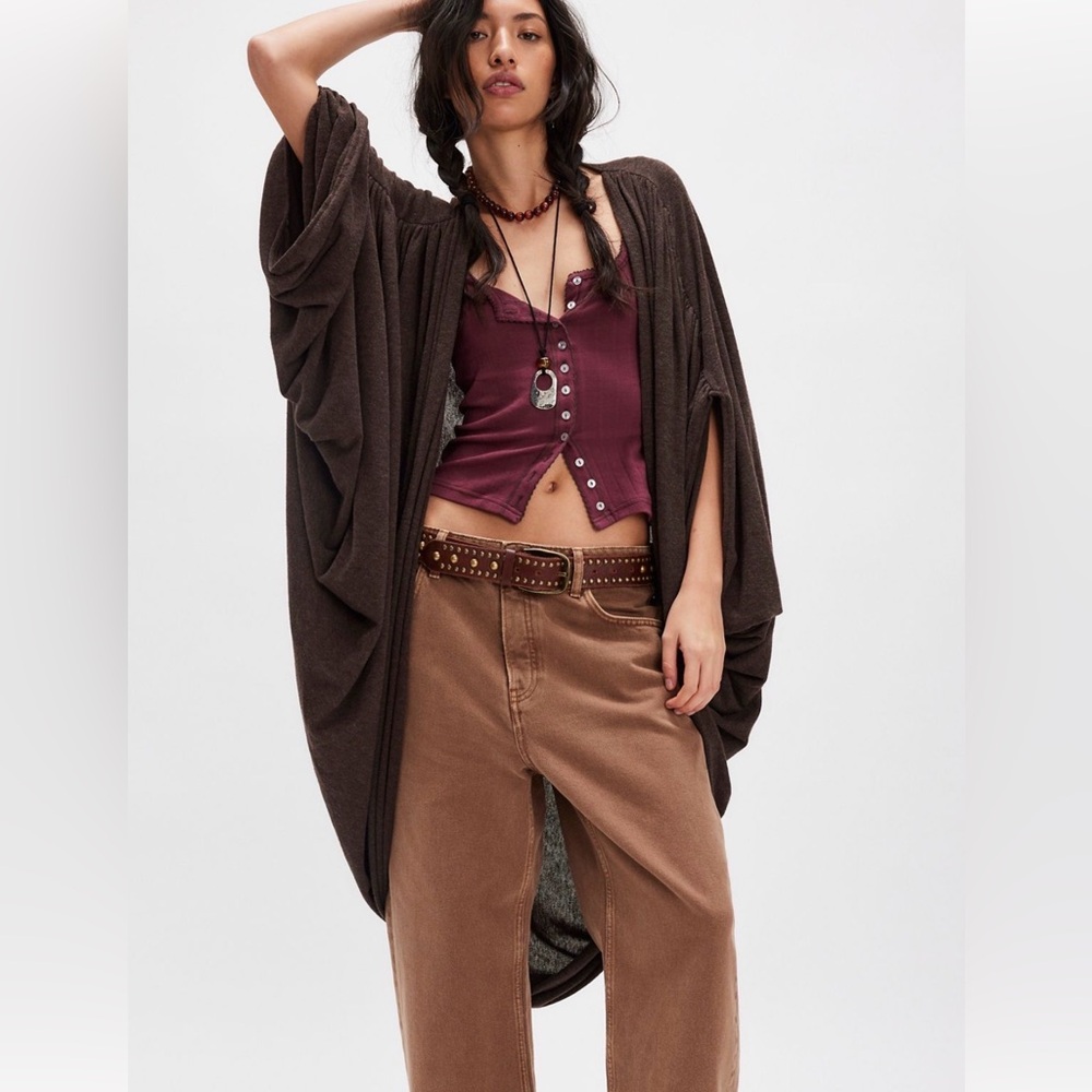 Oversized Cocoon Duster